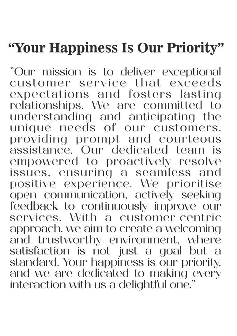 Service-Based Customer Service Statement Print - Framed | Unframed PureEssenceGreetings
