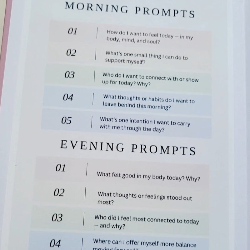 Investment In Me 30 Day Challenge | Personalised Guided Journal Set for Wellbeing Pure Essence Greetings