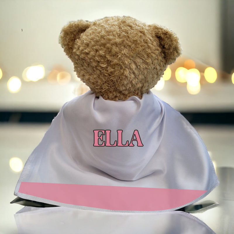 Mother's Day Personalised Teddy in a Bag PureEssenceGreetings