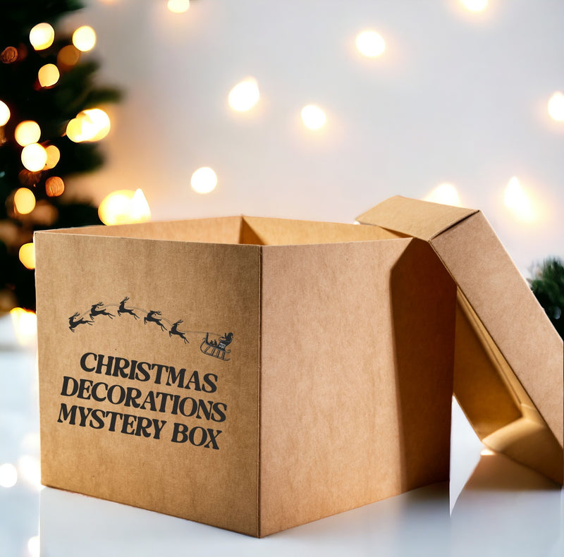 Christmas Decorations Personalised Mystery Box | PureEssenceGreetings