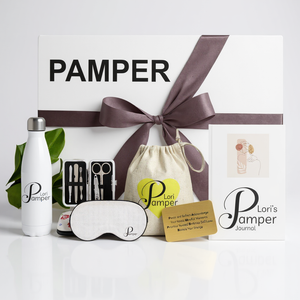 PAMPER Personalised Self-Care Wellbeing Gift Box | 6-week Guided Journal Set PureEssenceGreetings