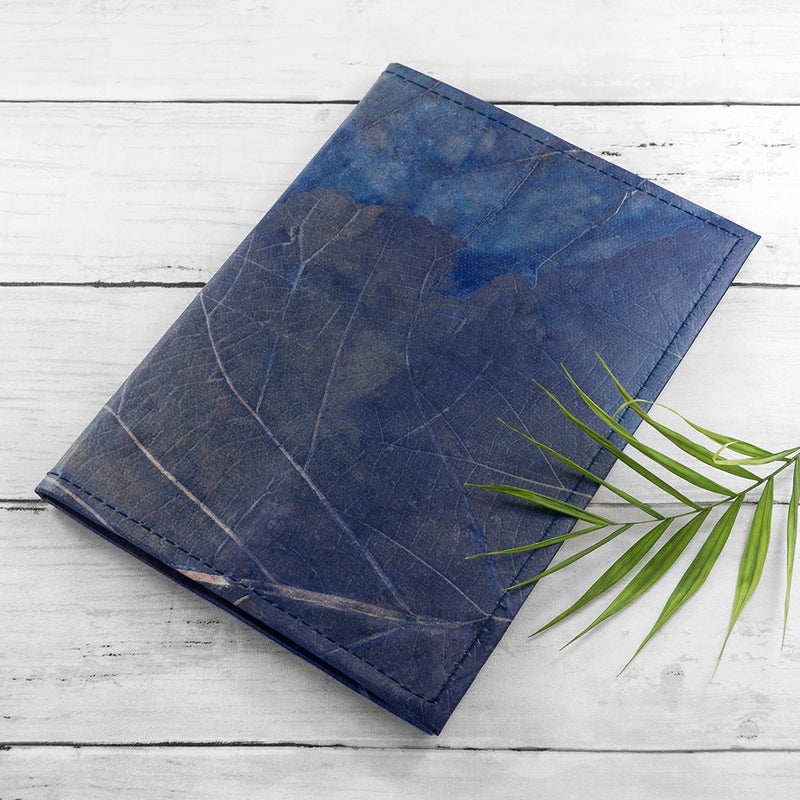 A5 Leaf Leather Notebook Pure Essence Greetings