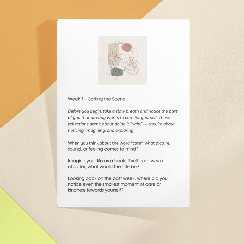 SELFCARE Wellbeing Personalised Gift Box PureEssenceGreetings