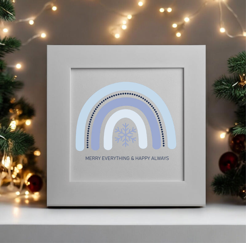 MERRY EVERYTHING Personalised Christmas Card | Pack of 5 PureEssenceGreetings