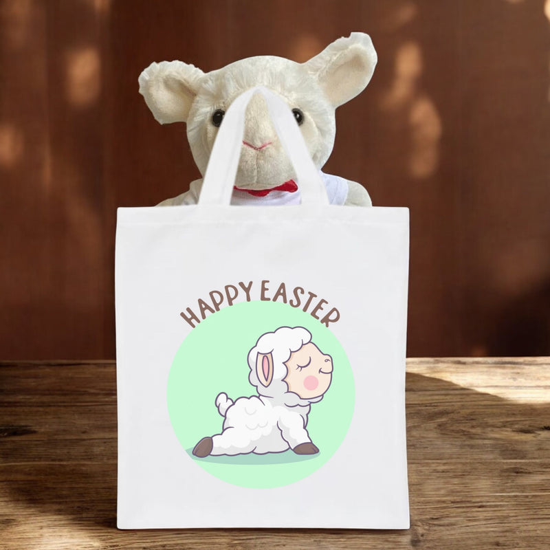 Personalised Easter Teddy in a Bag PureEssenceGreetings