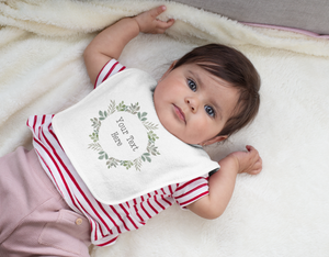 Design Your Own Baby Personalised Bib | Babies & Toddlers PureEssenceGreetings