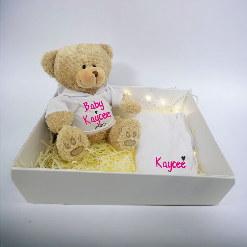 Personalised Children's Photo Keepsake Magnetic Box | Pink PureEssenceGreetings