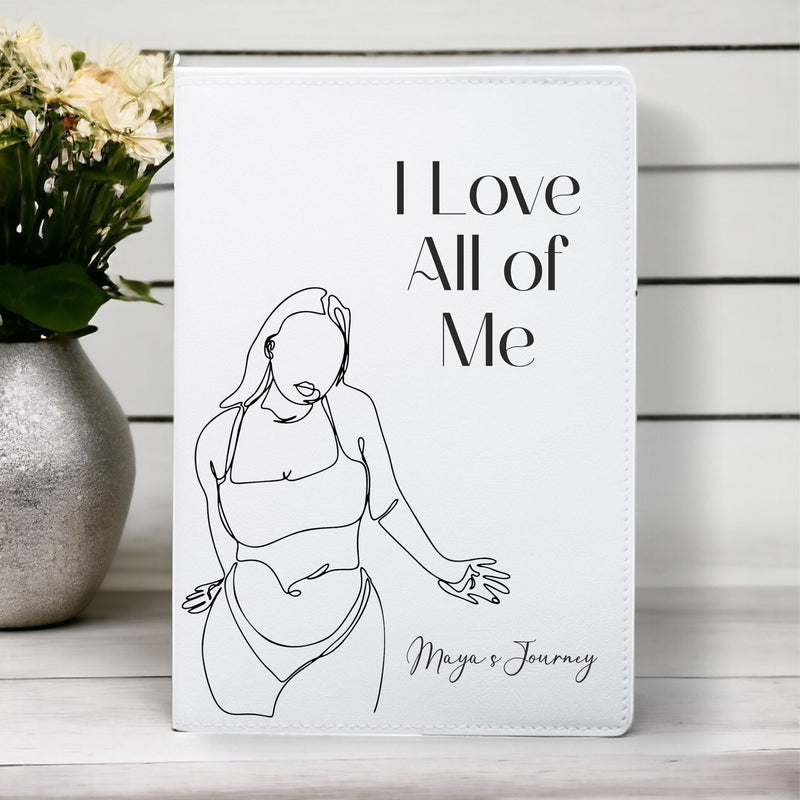 Body Positivity Personalised Journal & Self-Love Set