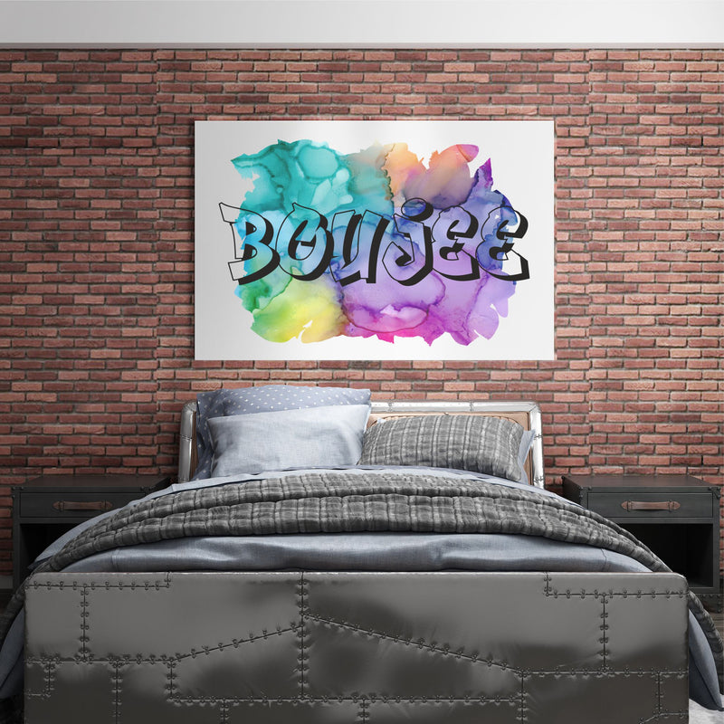 BOUJEE Graffiti Framed Print PureEssenceGreetings