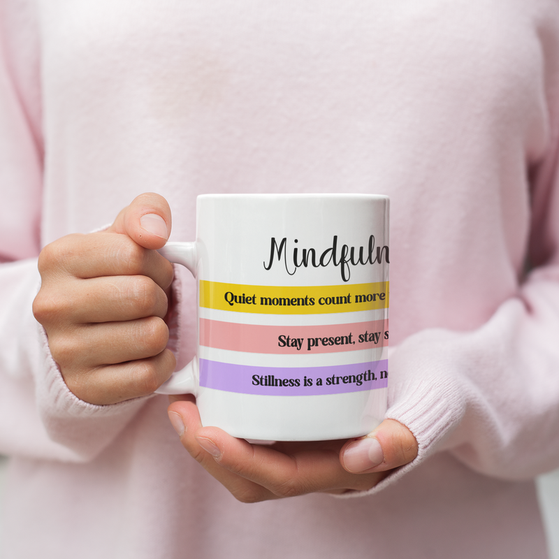 Selfcare Quote Mugs PureEssenceGreetings
