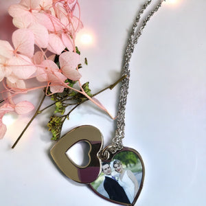 Heart Locket Photo Necklace PureEssenceGreetings