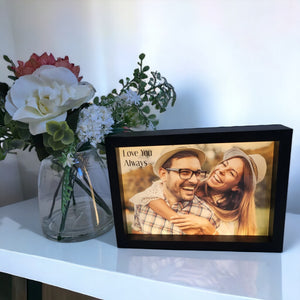 Personalised LED Photo Frame PureEssenceGreetings