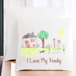 Copy of Child's Artwork Personalised Cushion Pure Essence Greetings