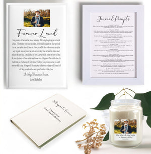 Dad In Loving Memory Personalised Journal Set