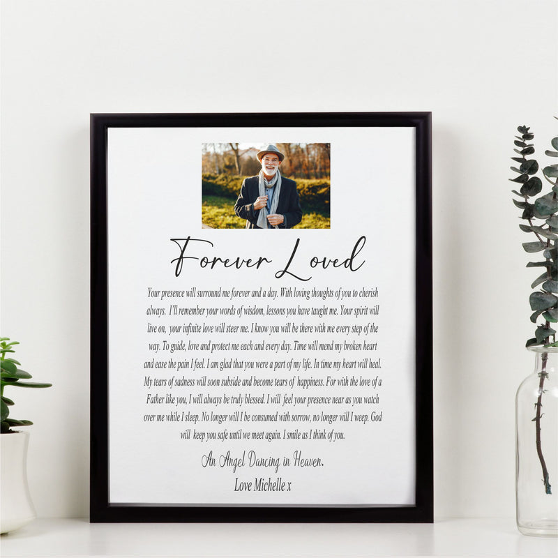 Dad In Loving Memory Personalised Journal Set