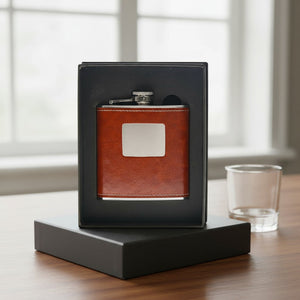 Personalised  Hip Flask - Own Text PureEssenceGreetings
