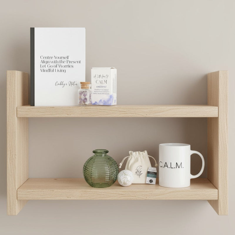 WELLBEING CALM Self-Care Personalised Journal Gift Box PureEssenceGreetings