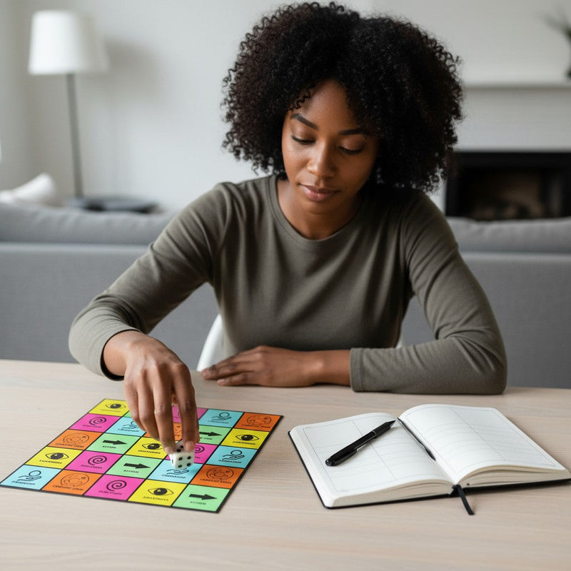 Real Life No Filters Personalised Game & Journal Set | One Player Pure Essence Greetings