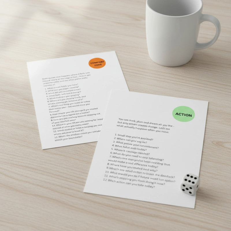 Real Life No Filters Personalised Game & Journal Set | One Player Pure Essence Greetings