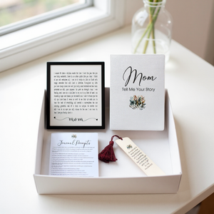Mom’s Life Story Journal Gift Set PureEssenceGreetings