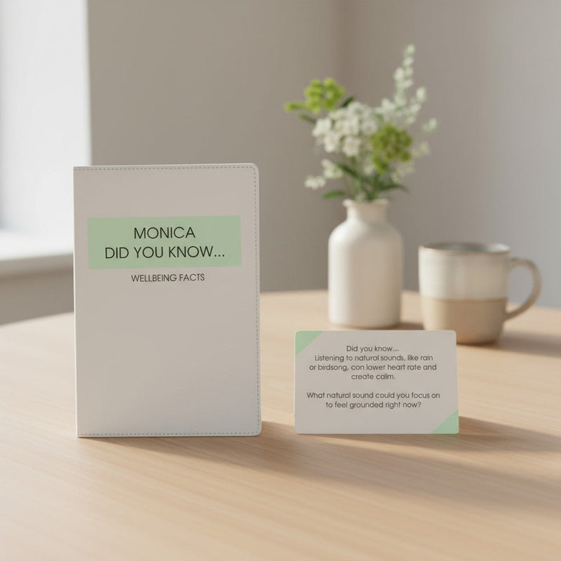 Did You Know: Wellbeing Guide Series 2 – Journal & Reflection Card Set Pure Essence Greetings