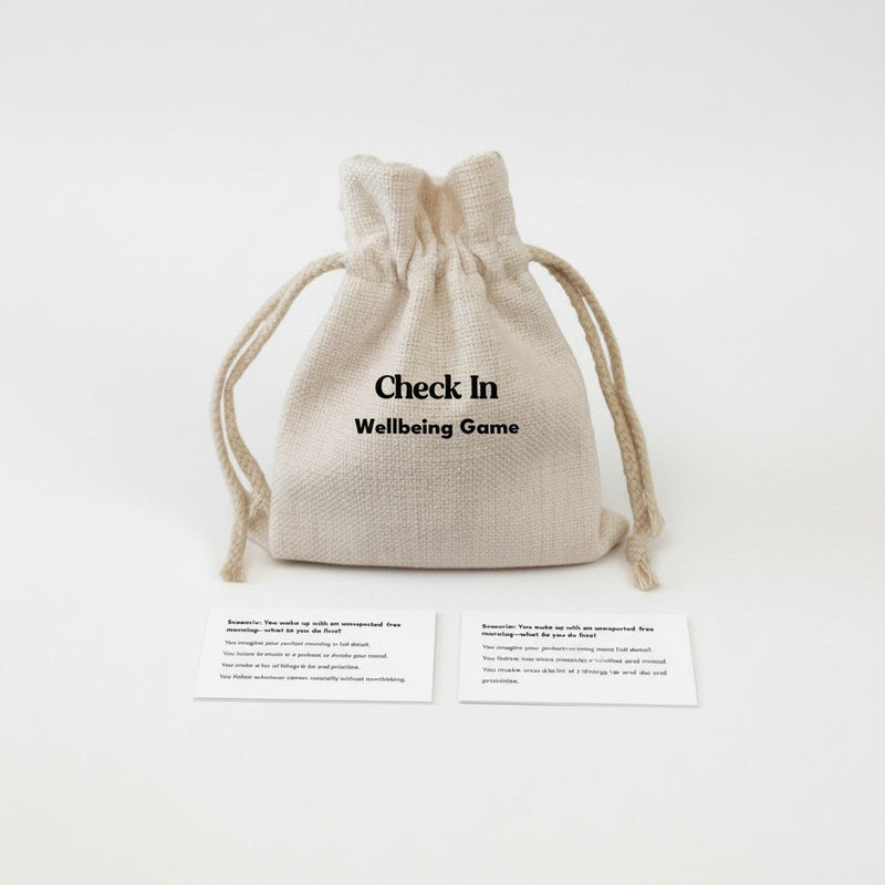 Check-In Wellbeing Card Game Pure Essence Greetings