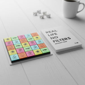 Real Life No Filters Personalised Game & Journal Set | One Player Pure Essence Greetings