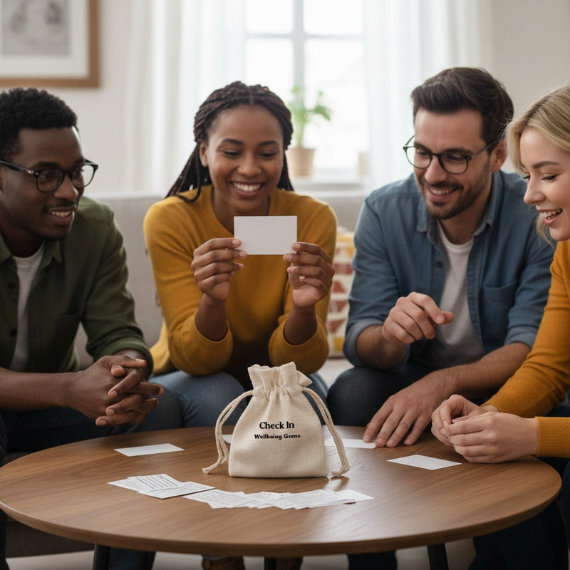 Check-In Wellbeing Card Game Pure Essence Greetings