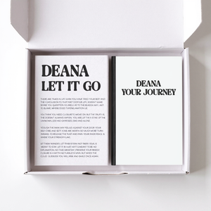 Closure - Letting Go Personalised Journal Set PureEssenceGreetings