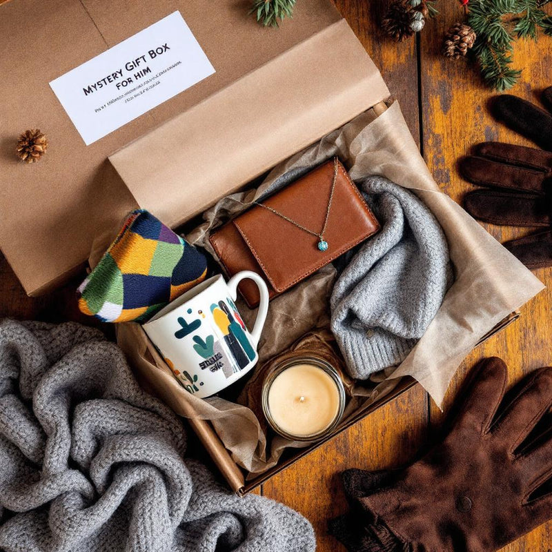 Personalised Mystery Box For Him | Surprise Box | Any Occasion PureEssenceGreetings