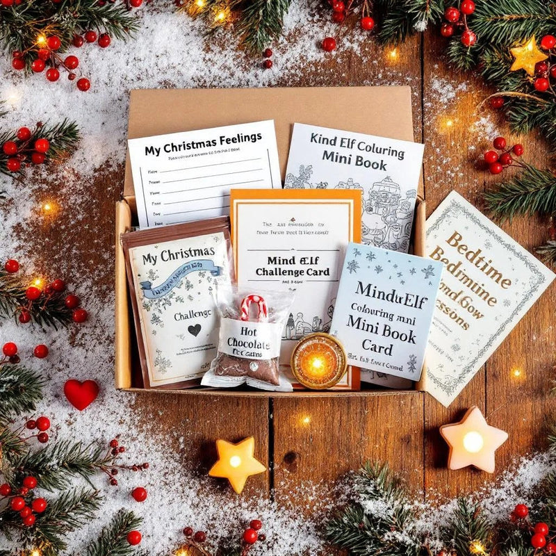 Personalised Mystery Christmas Eve Box For Children | Surprise Gift Box Pure Essence Greetings