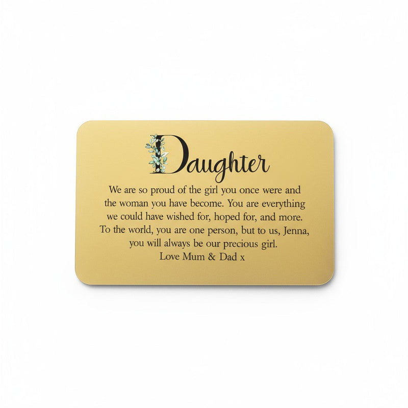 Daughter Personalised Gift Set PureEssenceGreetings