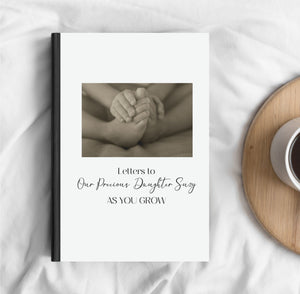 Letters to My Daughter | As I Watch You Grow Personalised Photo Journal Pure Essence Greetings