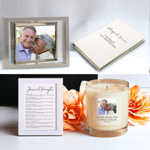 Husband | Wife Memorial Personalised Journal Set