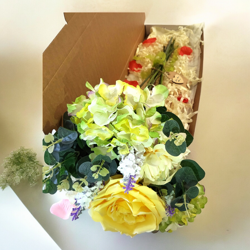 Scented Artificial Flowers Bouquet PureEssenceGreetings
