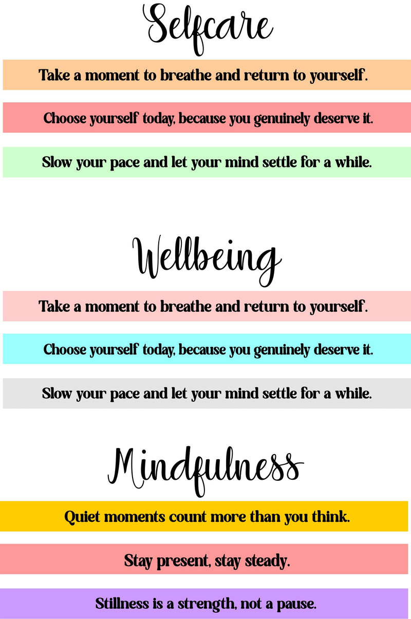 Selfcare Quote Mugs PureEssenceGreetings