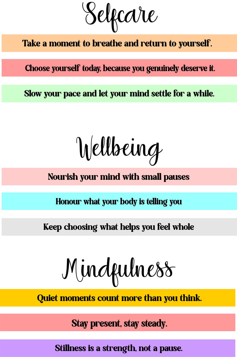 Selfcare Quote Mugs PureEssenceGreetings