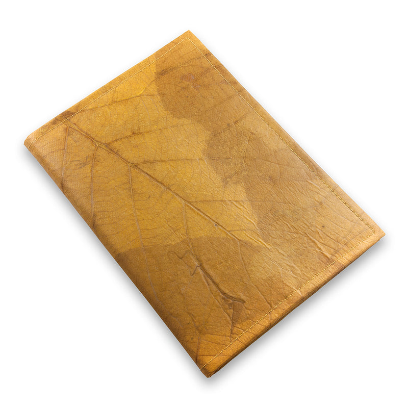 A5 Leaf Leather Notebook Pure Essence Greetings