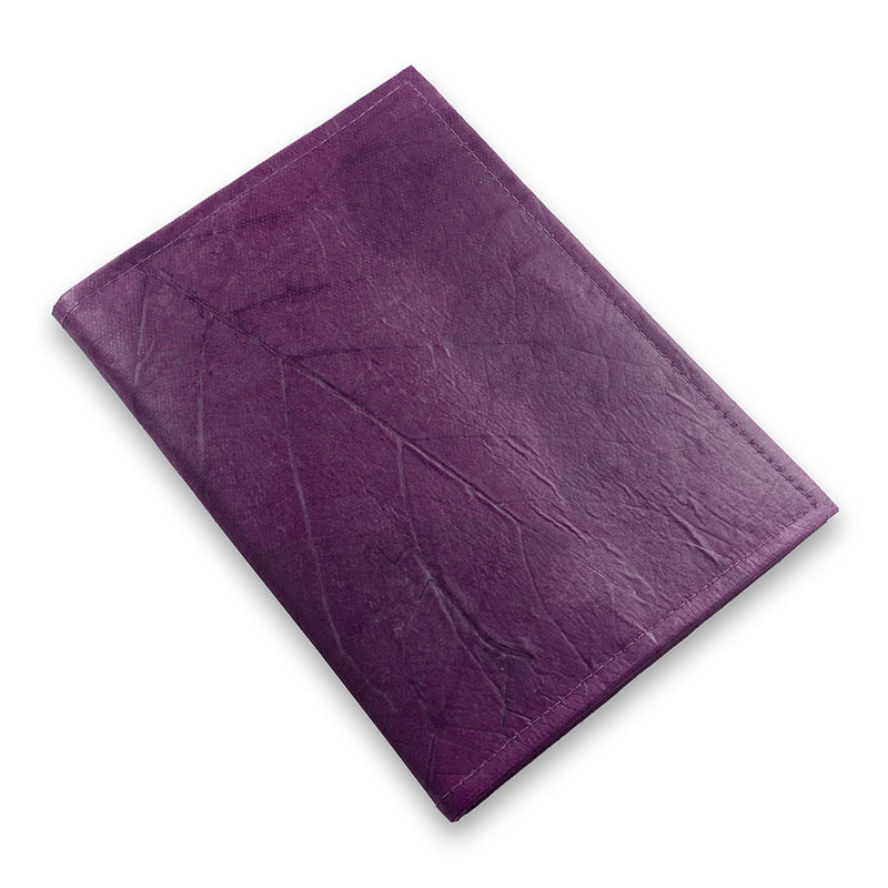 A5 Leaf Leather Notebook Pure Essence Greetings