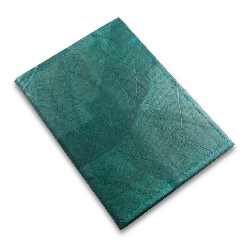 A5 Leaf Leather Notebook Pure Essence Greetings