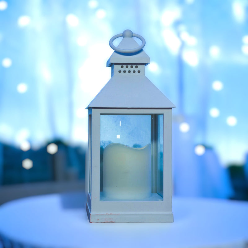 White Wedding Lantern | Hire Pure Essence Greetings