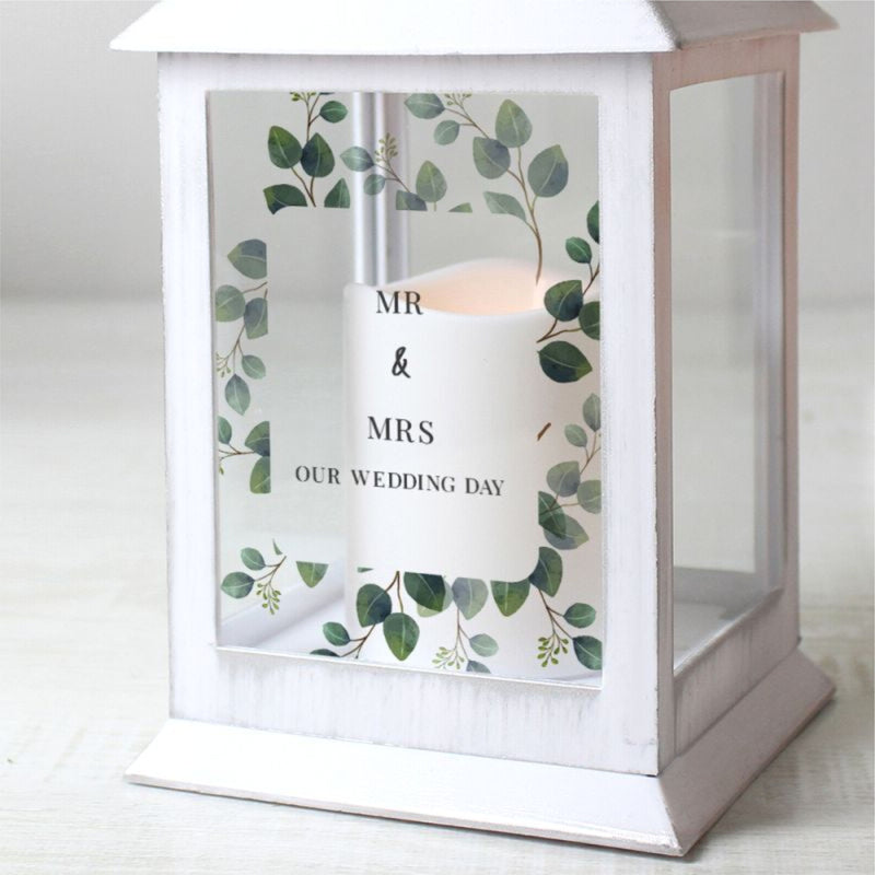 White Wedding Lantern | Hire Pure Essence Greetings