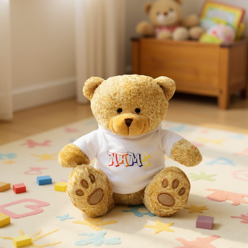 Teddy Bear with Hoodie | Own Text PureEssenceGreetings