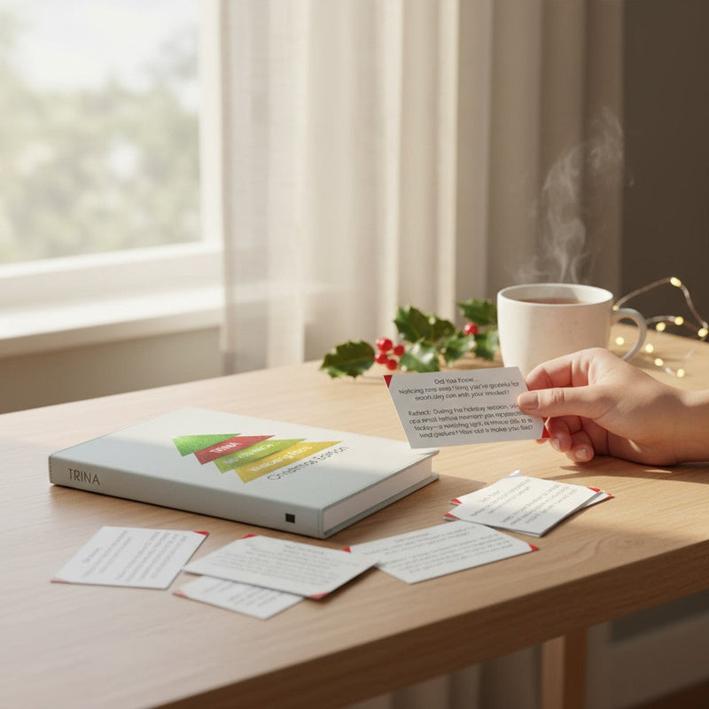 Did You Know: Wellbeing Guide | Christmas Edition – Journal & Reflection Card Set Pure Essence Greetings
