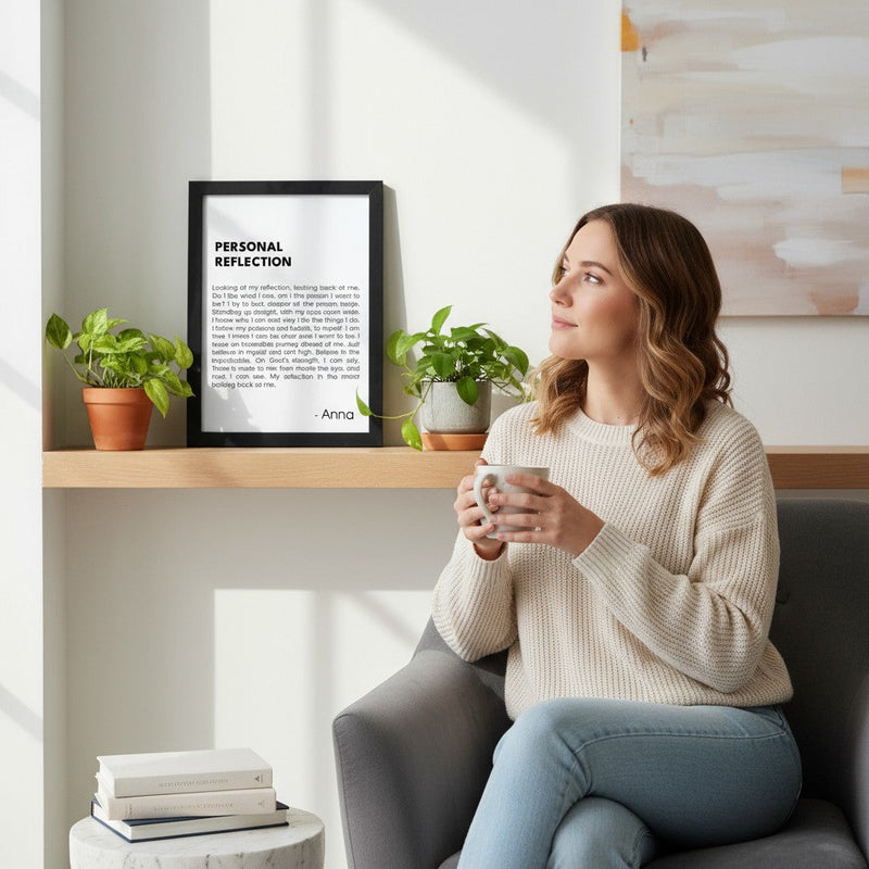 Personalised Reflection Audio Journal Set – 6-Week Guided Journey of Self-Discovery PureEssenceGreetings