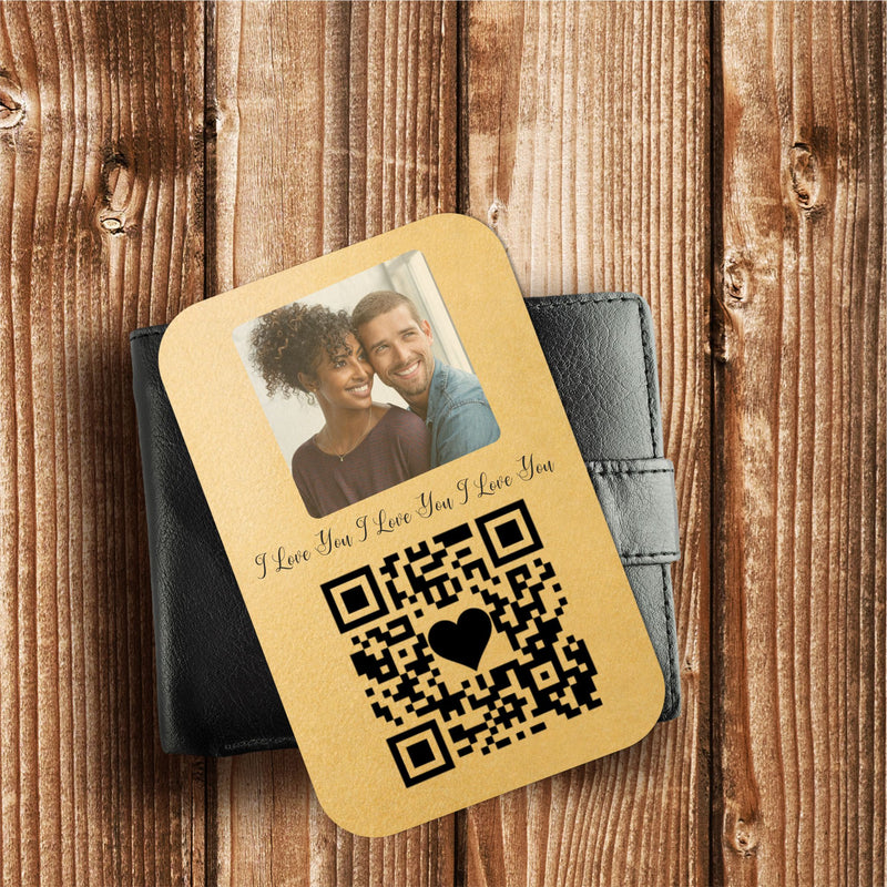 Love You for the Rest of My Life QR Code Greeting Card PureEssenceGreetings