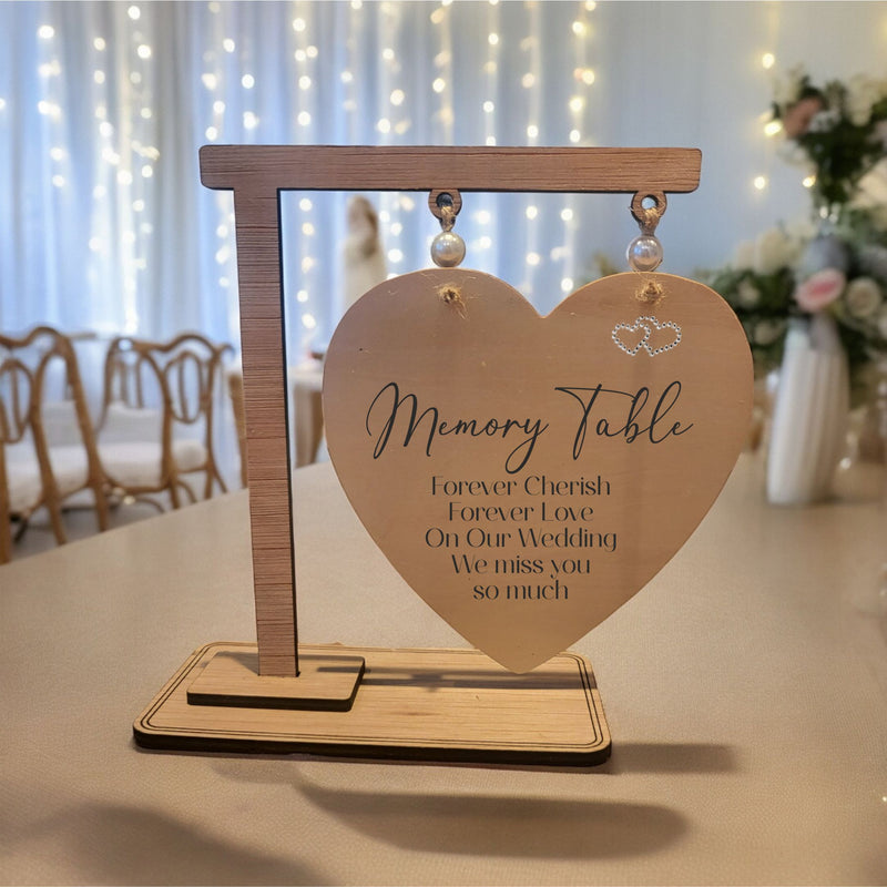 8 Piece Wood Wedding Package | Hire Service Pure Essence Greetings