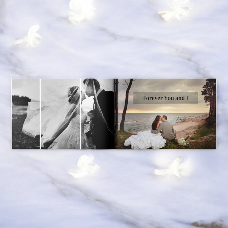 Digital Mini Wedding Album Flip Book | 12 Photos Pure Essence Greetings