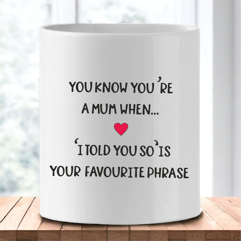 Mum Personalised Funny Mugs Pure Essence Greetings