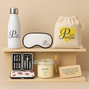 PAMPER Personalised Self-Care Wellbeing Gift Box PureEssenceGreetings